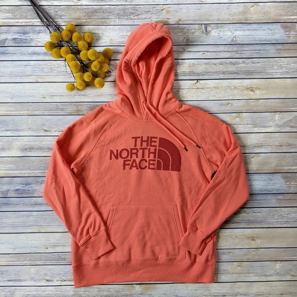 The North Face Orange Half Dome Pullover Hoodie - Picture 2 of 12